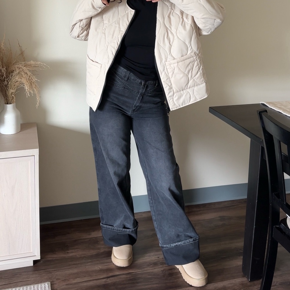 Cider Black Boot Cut Jeans Sleek Style